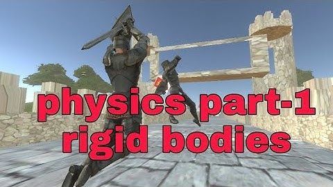 Unity physics tutorial part-1 2021.Introduction to rigid bodies  #dani #bracke #unity #madewithunity