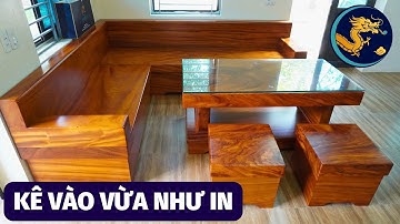 53 Triệu!!! Bộ SOFA GÓC nguyên khối MAY ĐO theo không gian Đẹp Xuất Sắc