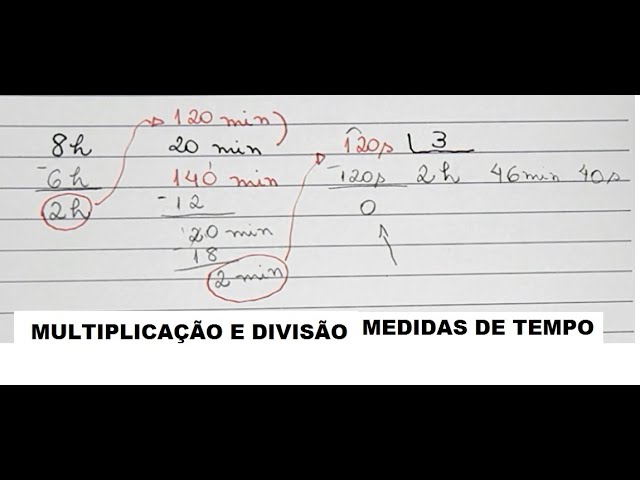 Exercícios - Medidas de Tempo