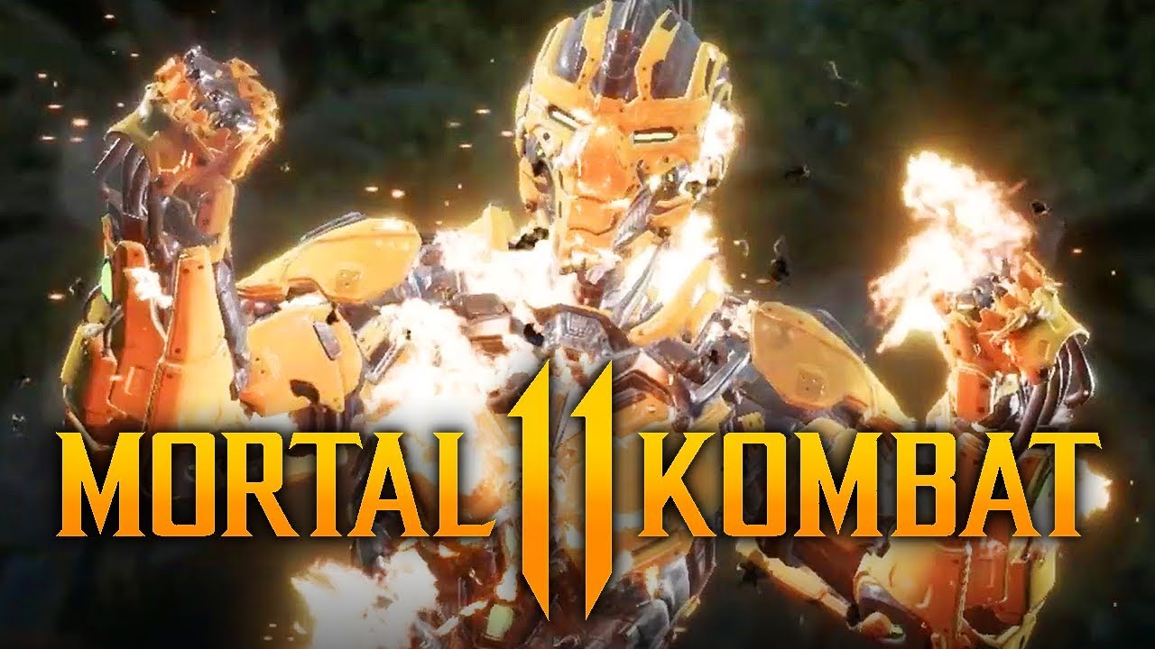 MORTAL KOMBAT 11 - NEW Cyber Scorpion PC Mod Gameplay Showcase! - 