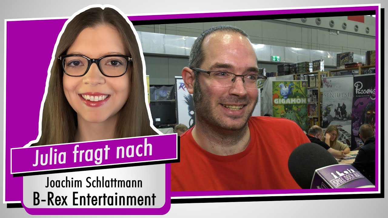 B-REX ENTERTAINMENT - Joachim Schlattmann im Inteview auf der SPIEL DOCH! 2024 - Spiel doch mal! 
