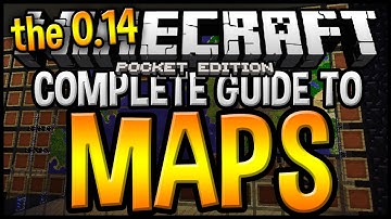 MCPE 0.14 BETA | COMPLETE GUIDE TO MAPS - How To CRAFT, ZOOM & MORE! - Minecraft Pocket Edition 0.14