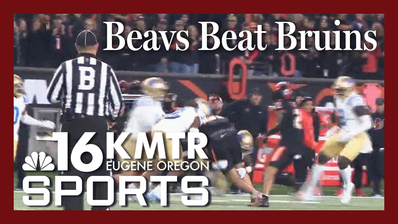 Beavs Beat Bruins OSU vs UCLA YouTube