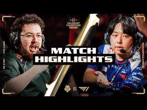 G2 vs. T1 | MATCH HIGHLIGHTS | VALORANT Champions Shanghai - Playoffs Stage