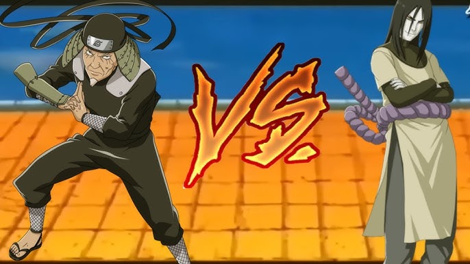 Hiruzen Sarutobi vs Orochimaru 3°parte!!!O jutsu secreto é liberado!!!