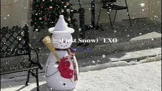 첫 눈 (First Snow) speed up - EXO