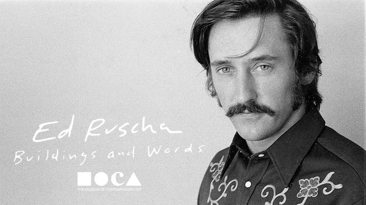 Ed Ruscha: Buildings and Words