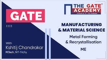 Metal Forming and Recrystallisation - Manufacturing Engineering and Material Science