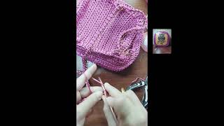 كيفية حياكة شنطة اطفال كروشيه ??? الجزء 3 crochet