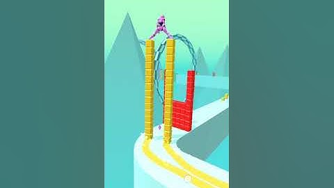 Stack surf 3d android gameplay level 83 #stacksurf3d #cubesurfer #asplaygames #shorts