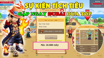 HTTH | SỰ KIỆN TÍCH TIÊU 10000 RUBY NHẬN PHẦN QUÀ HẤP DẪN