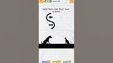 draw to save game leval 149 Help them eat their own snacks#saskraib #like #coment