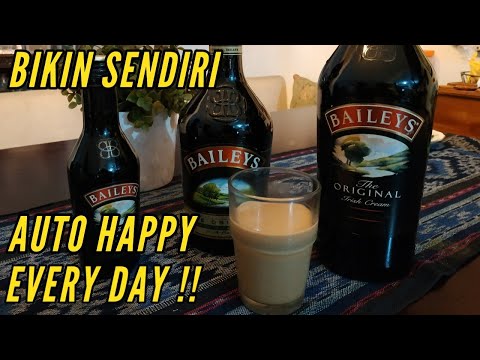 Video: Cara Membuat Minuman Keras Baileys Di Rumah