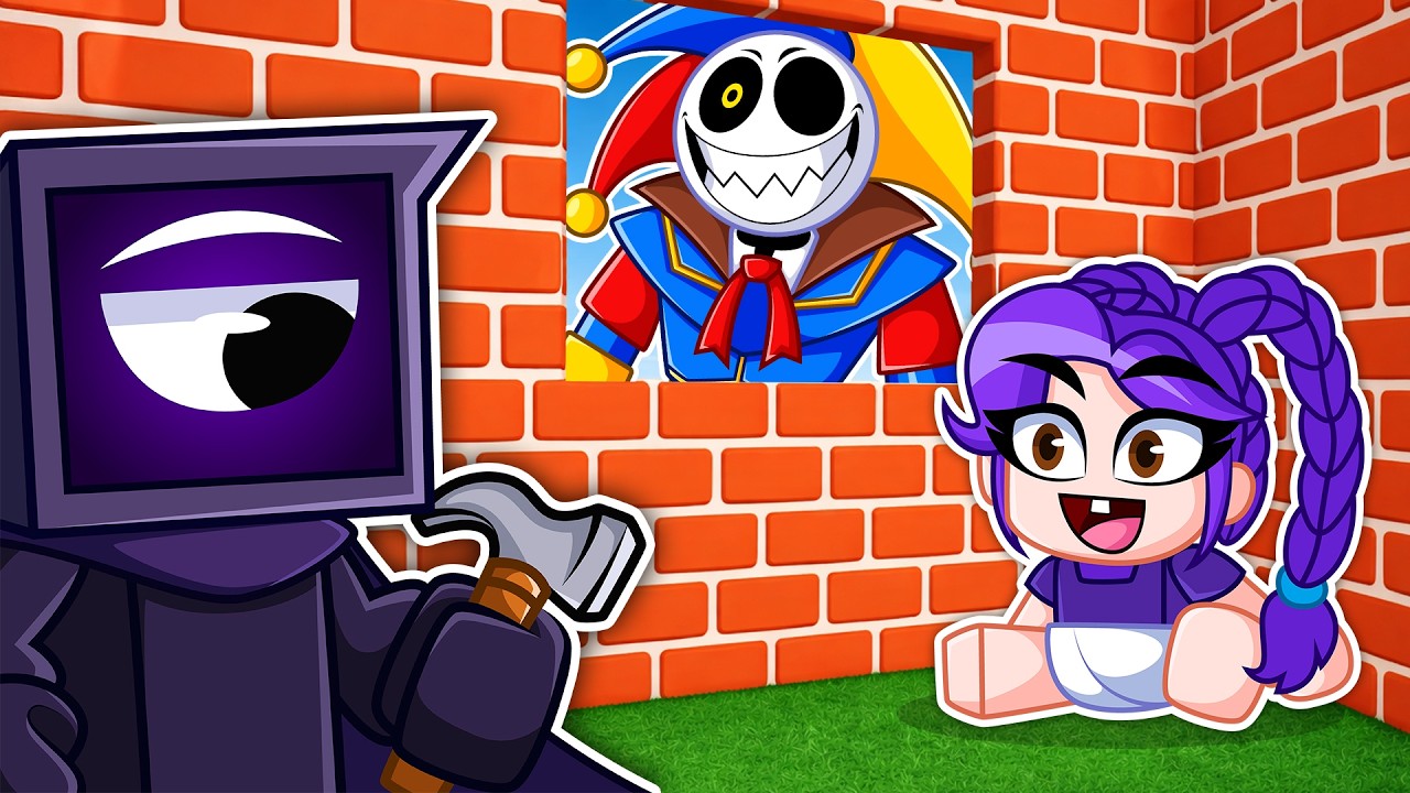 CONSTRUIMOS un BUNKER para PROTEGER a BEBÉ LILY LOVEBRAIDS en ROBLOX!