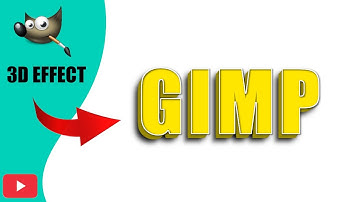 How to Make Stunning 3D Text in GIMP (Easy & Fast)