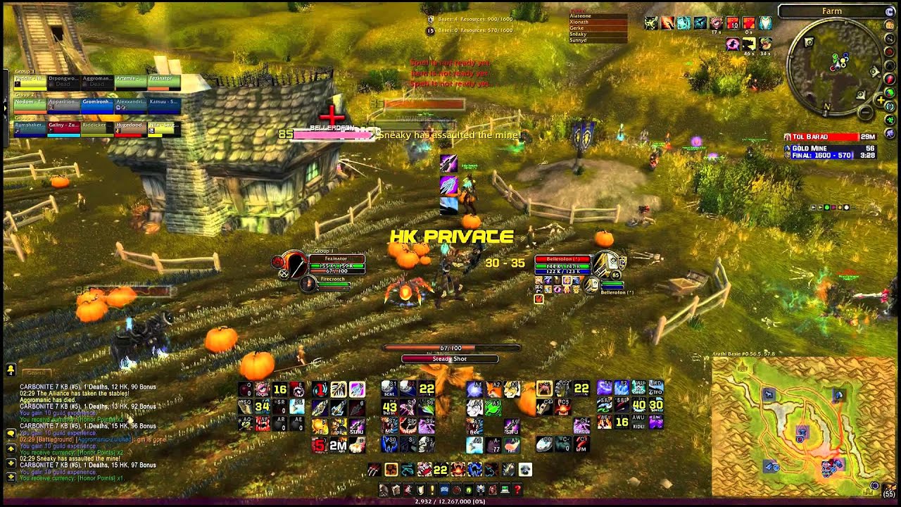 Fezinator - Hunter PVP - What I go through in Arathi Basin