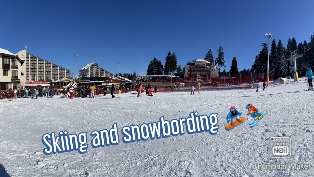 Skiing and snowboarding 2020 YouTube