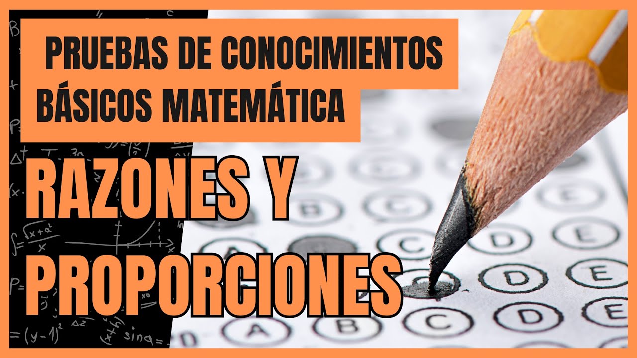 Razones y Proporciones | ¡TODO DESDE CERO!