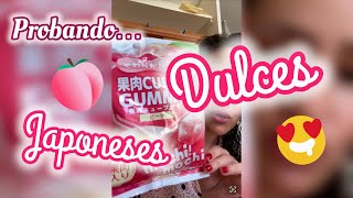 🇯🇵Probando dulces japoneses🍮🍯 #japanesefood #japon