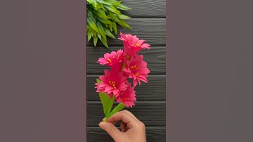 How to Make 3D Paper Flower DIY Ideas Crafts