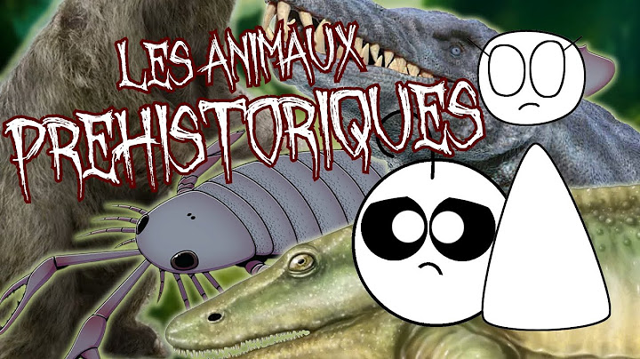 Point Culture : les animaux préhistoriques