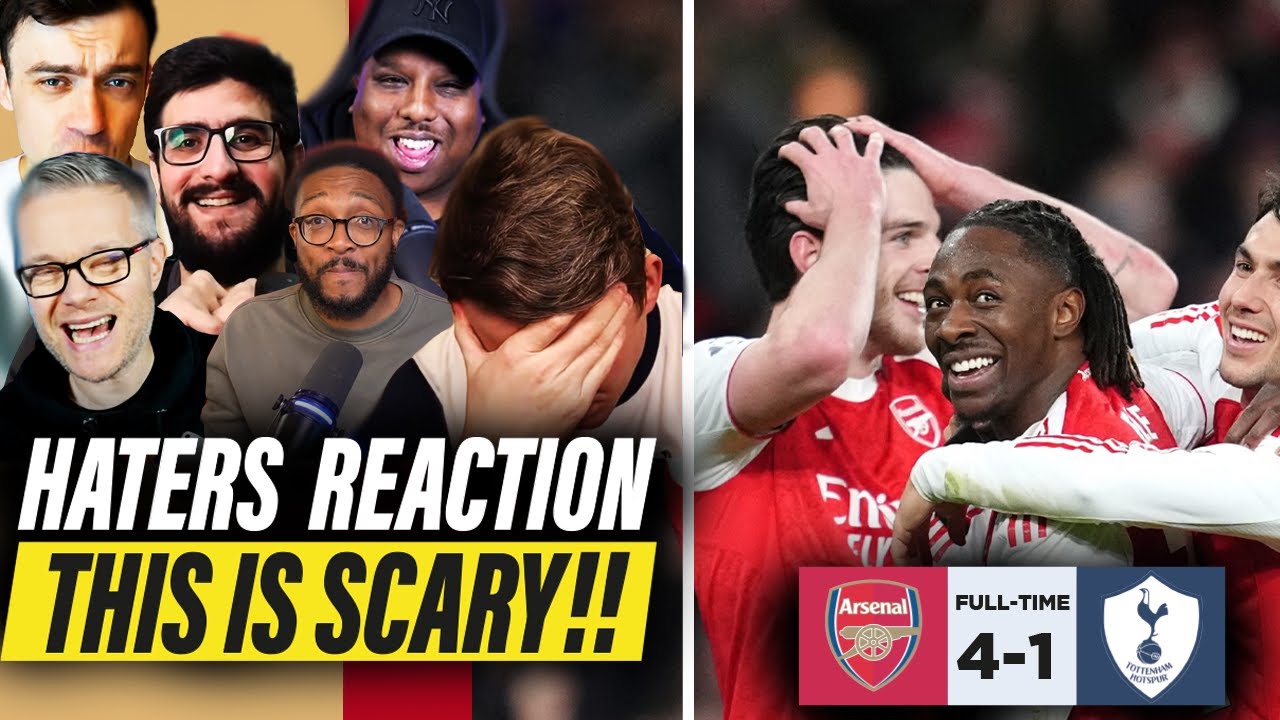 🔥 ARSENAL HATERS TERRIFIED After 4-1 WIN vs SPURS! “They’re WINNING the ...