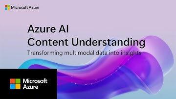 ASC integrates capture modalities into one request | Azure AI Content Understanding