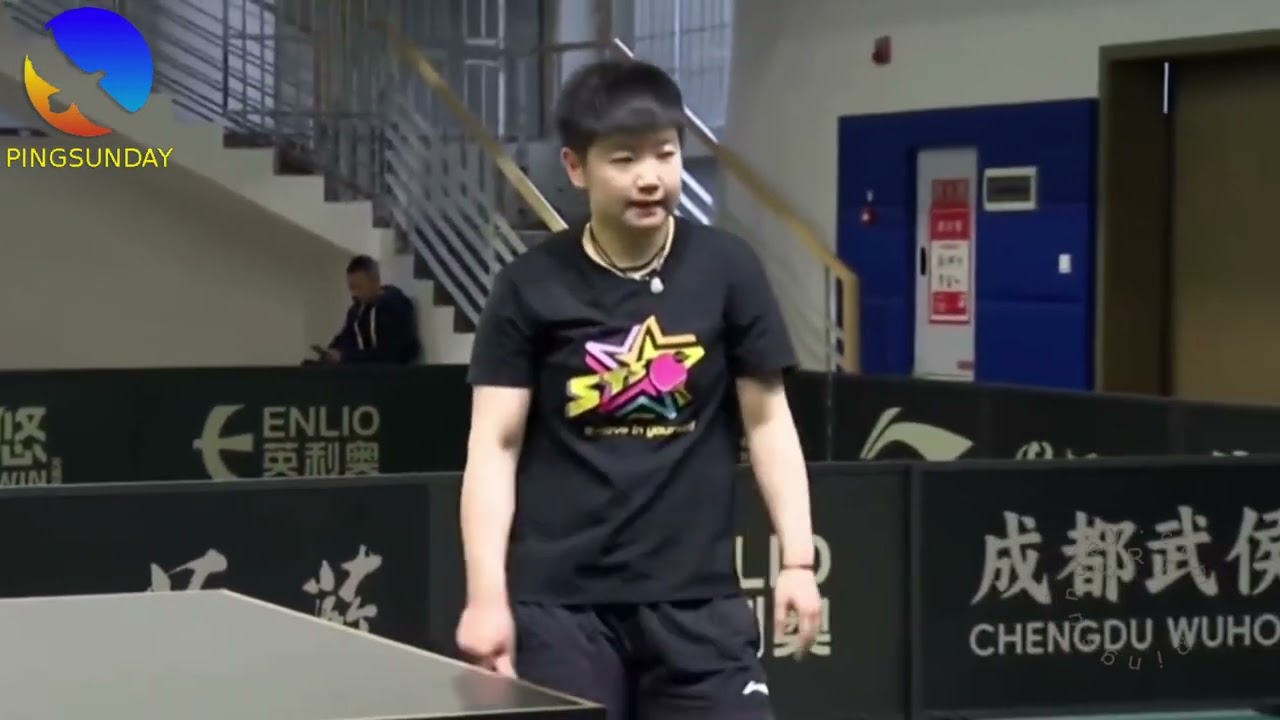 ITTF Mixed Team World Cup 2024 | Wang Chuqin, Sun Yingsha training