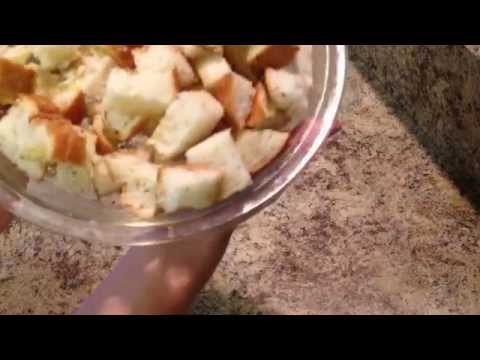 ভিডিও: কিভাবে মাইক্রোওয়েভে Croutons রান্না