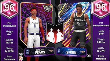 FREE DYNAMIC DUO PINK DIAMOND DERIK QUEEN & JEREMIAH FEARS GAMEPLAY! NBA 2K26 MyTEAM
