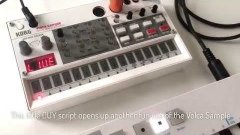 RK-002 Chuck DUY on the Volca Sample