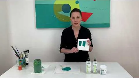 How to use acrylic mediums: Studio Insights with Stacey Messier