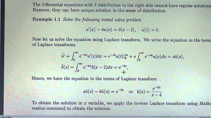 Lecture 1b Variational Methods. Exercises with Dirac's delta Distribution