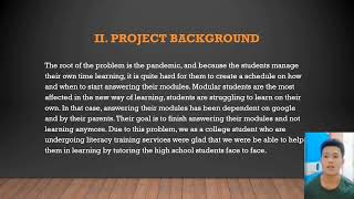 Project Proposal: Tutoring High School students during the Pandemic