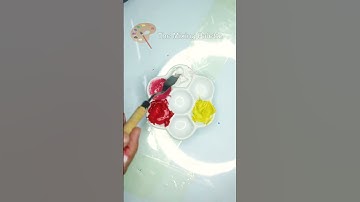 Mixing 2 Colors at a Time | Can You Guess the Final Shades? 🇺🇸🎨 #satisfying