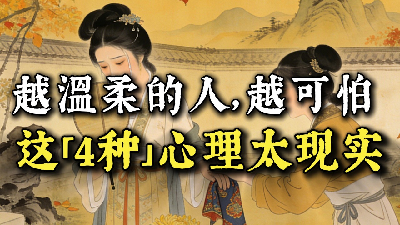 為什麼有種人待人和善，卻總喜歡獨來獨往？多半是這4種心理！很現實也很紮心！