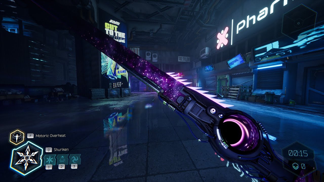 Ghostrunner 2 Dragon Pack Showcase (3 Swords, 3 Gloves, 1 Bike) YouTube