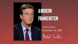 Michael Crichton interview on Charlie Rose about "Prey" (2002)