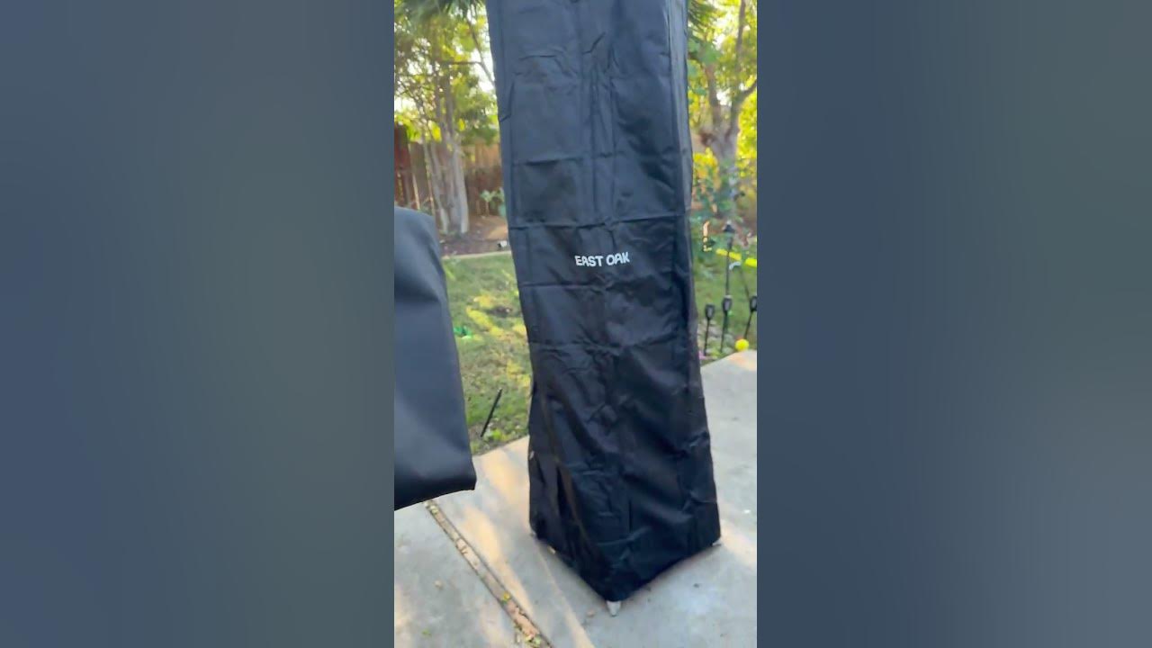 Showcasing East Oak Pyramid Patio Heater Cover YouTube
