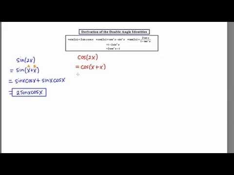 MathCamp321: Derivation of the Double Angle Identities
