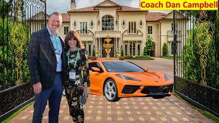 Coach Dan Campbell`s Wife, 2 Children, Age, Religion, Career, Lifestyle And Net Worth