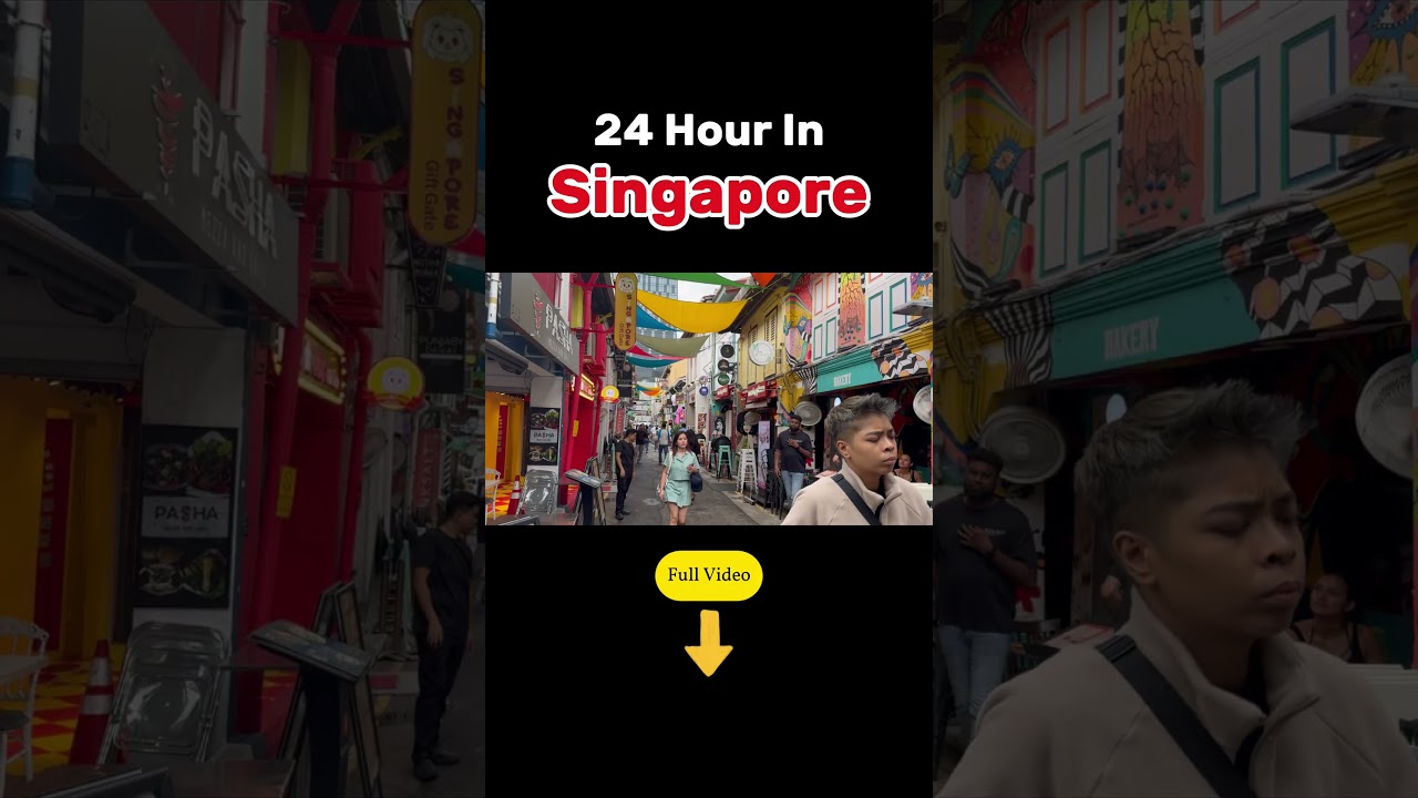 Singapore in 24 Hours: What to Eat, See & Do 😎😌 #travel #traveltips #explore