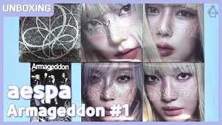 aespa 'Armageddon' Zine & My Power Ver.   Pop-up Lucky Draw #Unboxing (28.05.2024)