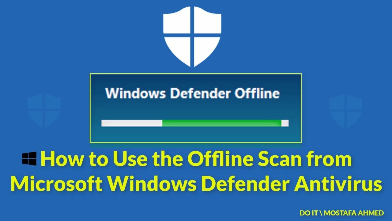 How to Make a Windows Defender Scan. How to Use it - YouTube