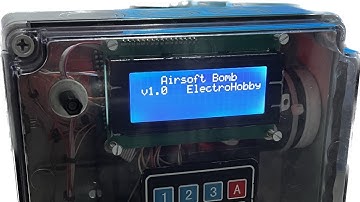 Airsoft bomb v1.0 - first test