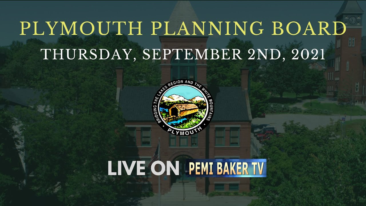 Plymouth Planning Board 9/2/21 - YouTube