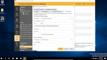 Proxy settings in SEPM (Hindi)