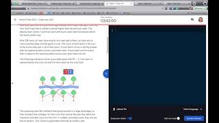 Code Jam 2021 World Finals Screencast - Umnik