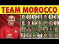 Morocco National Team Squad 2026 Full Squad Update January 2026 Morocco National Team Squad 2026 Full Squad Update January 2026
