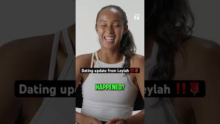 Leylah gives an update on her date 🌹👀 #tennis #wtatour #tennisplayer